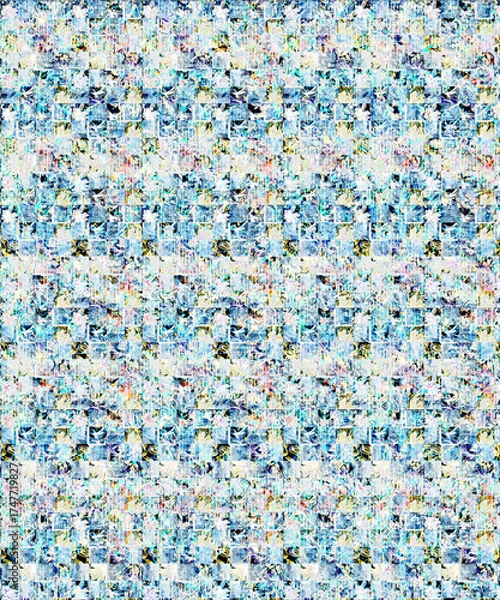 Obraz Seamless Pattern Illustrations for Designing in Unique and vibrant digital textile designs, crafted to bring elegance and sophistication to any fabric. Perfect for fashion, home décor, floral
