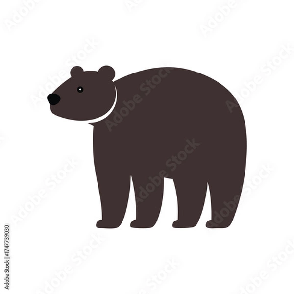 Fototapeta polar bear vector art