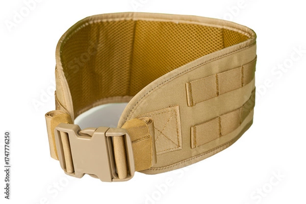 Fototapeta Large, roomy backpack for hiking and adventures.