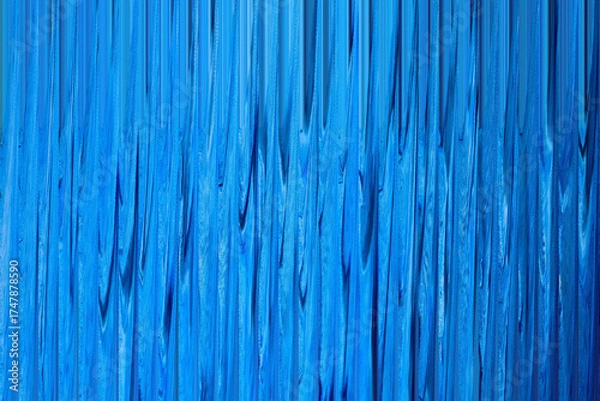 Obraz Abstract blue vertical lines texture background