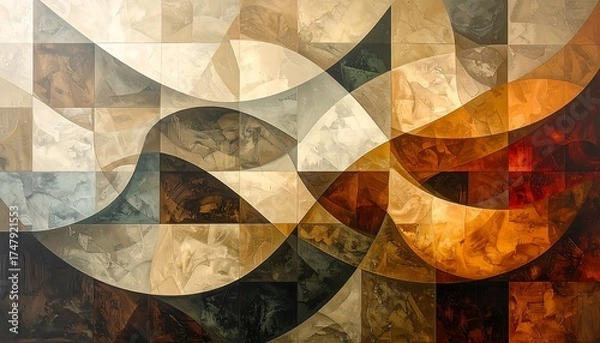 Obraz Abstract Geometric Texture