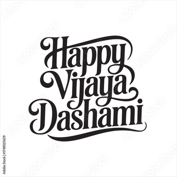 Fototapeta Happy Vijaya Dashami Lotus Calligraphy Design,
Black and White Vijaya Dashami Greeting Vector,
Elegant Lotus Flower with Happy Vijaya Dashami Text,
Traditional Vijaya Dashami Festival Vector Art.