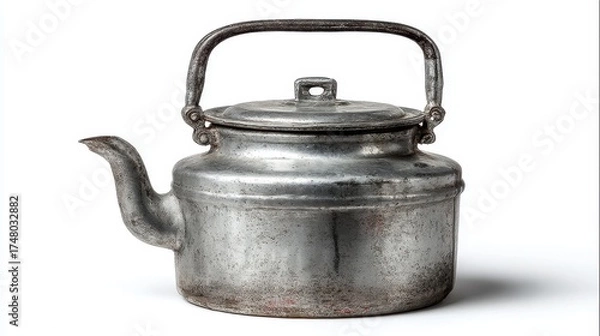 Fototapeta old copper kettle