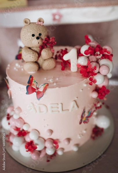 Fototapeta heart shaped cookies