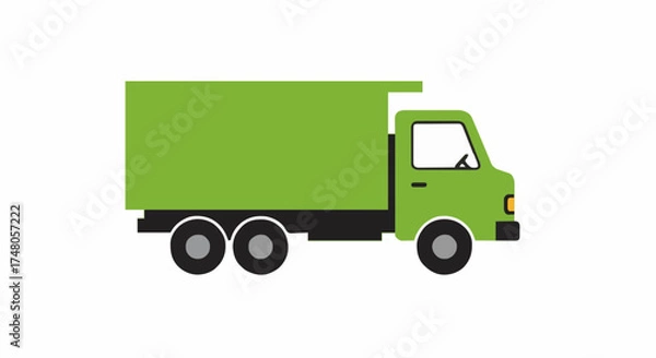 Obraz Truck vector illustration 11