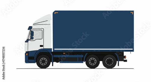 Obraz Truck vector illustration 9