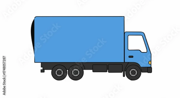 Obraz Truck vector illustration 25