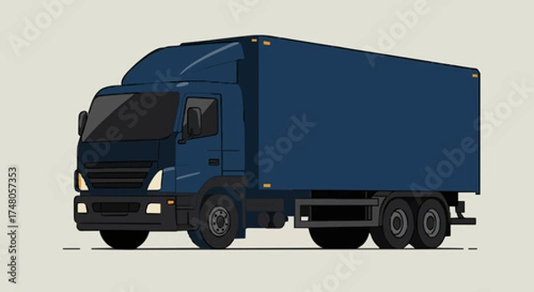 Obraz Truck vector illustration 1