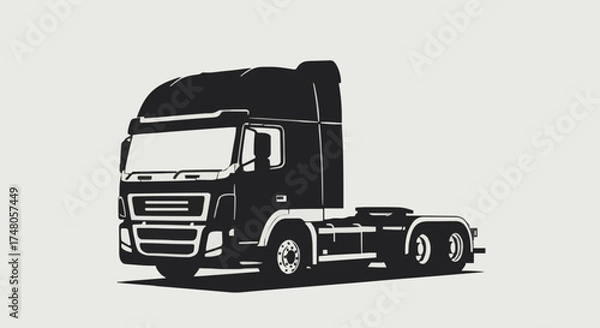 Obraz Truck vector illustration 29