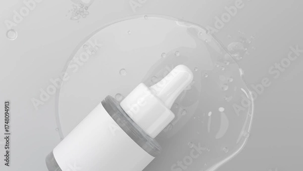 Obraz Liquid and Serum Packaging mockup