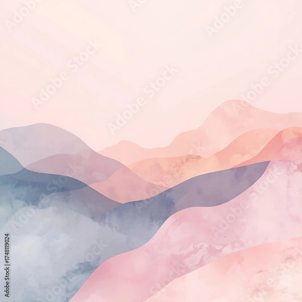 Fototapeta abstract background with clouds