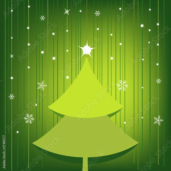 Obraz Beautiful Festive Christmas Background