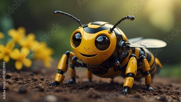 Obraz Robo Bee Worke