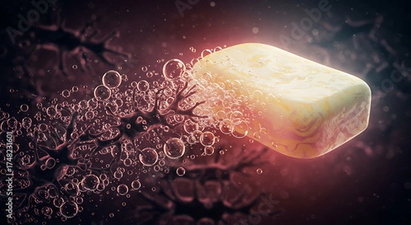 Fototapeta World Handwashing Day, Promoting Global Hygiene, Health, and Clean Hands Awareness