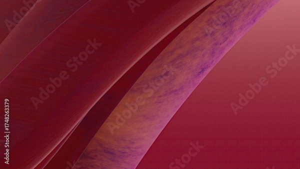 Obraz Abstract Red and Purple Swirls