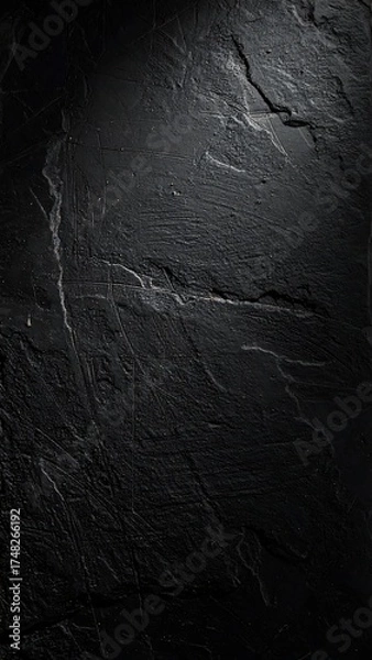 Obraz Dark, textured slab