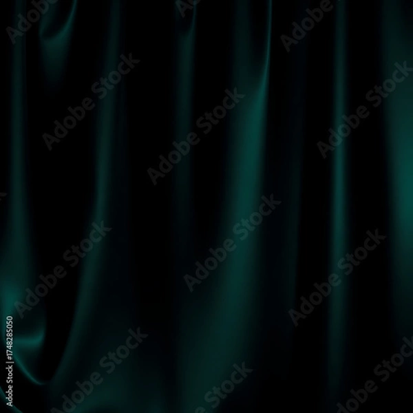 Obraz Vibrant red, deep blue, rich green, elegant purple, creamy white, and luxurious maroon tones blend seamlessly into a light and dark silk fiber textured background, creating a sophisticated, artistic