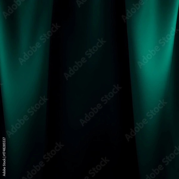 Obraz Vibrant red, deep blue, rich green, elegant purple, creamy white, and luxurious maroon tones blend seamlessly into a light and dark silk fiber textured background, creating a sophisticated, artistic