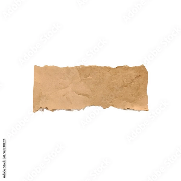 Obraz old paper isolated on white