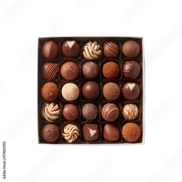 Obraz chocolate and nuts