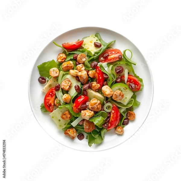 Obraz salad with tomatoes