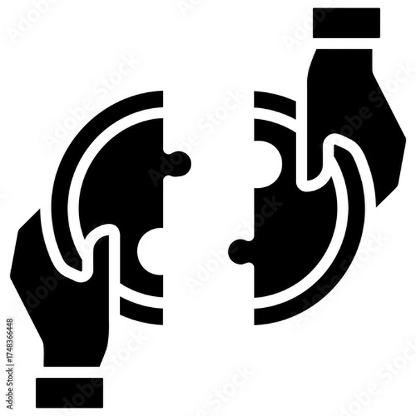 Fototapeta Partner Network Icon