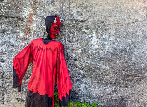 Fototapeta devil in red