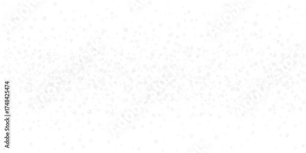 Fototapeta Realistic heavy falling snow white overlay with transparent background showing realistic snowflake texture, winter storm effect frosty abstract design