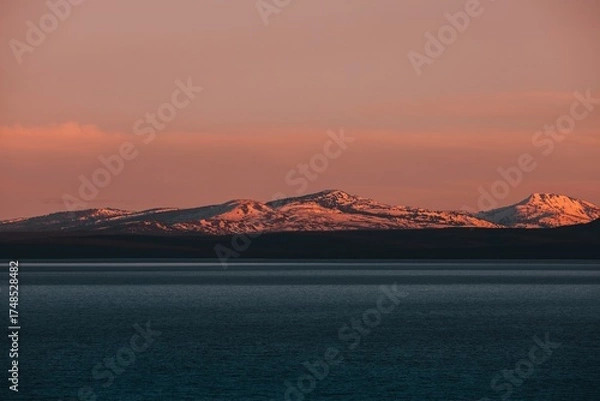 Obraz Dawn at Yellowstone