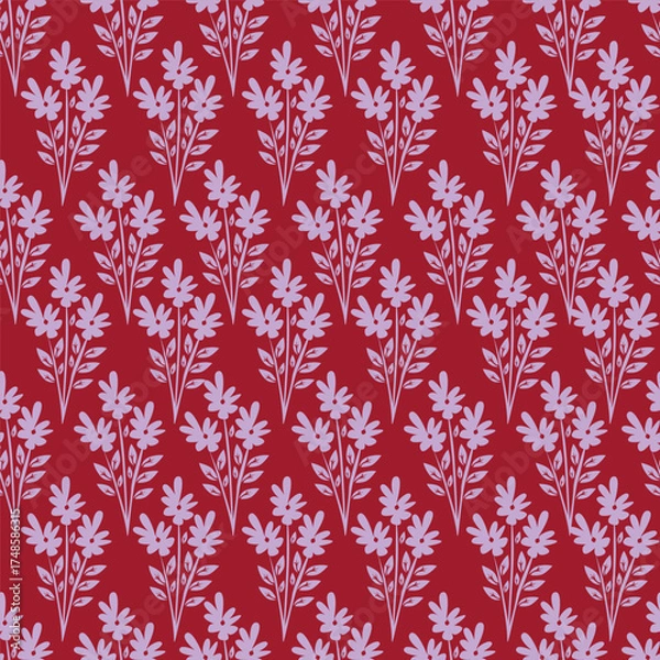 Obraz seamless christmas pattern