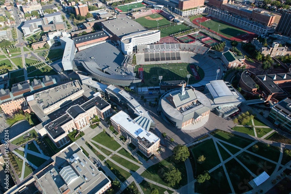 Fototapeta University of Cincinnati Aerial View