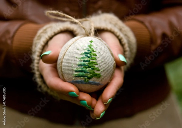 Obraz Christmas tree ball