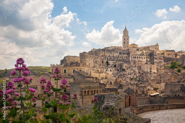 Obraz Matera cityscape, Basilicata, Italy