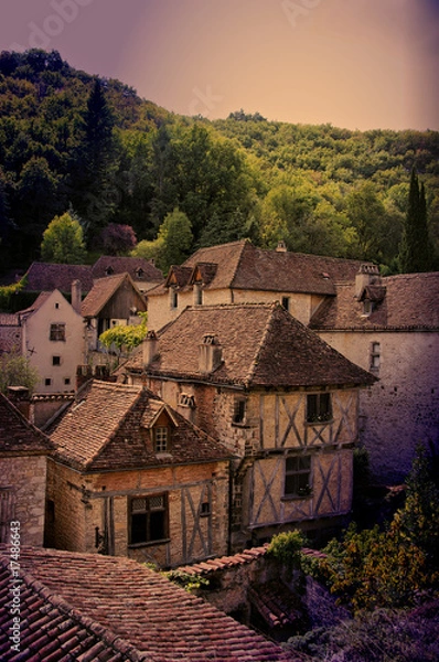 Obraz village du quercy