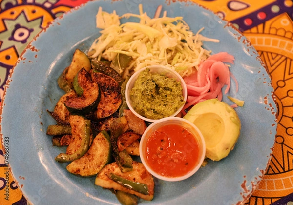 Fototapeta mexican dinner