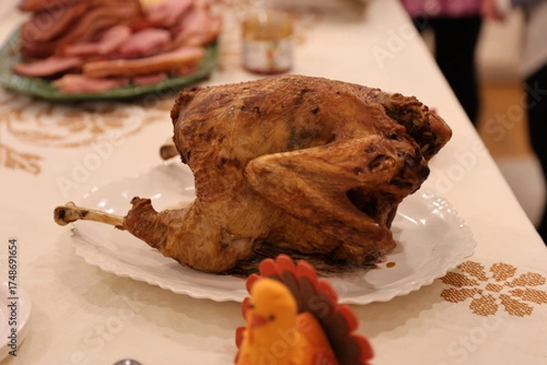 Obraz roasted turkey 
