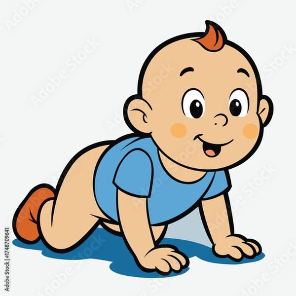 Obraz Crawling Baby 