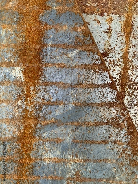 Obraz Hintergrund Rost - Eisen für Textur oder Grafik