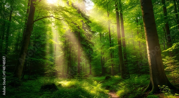 Obraz forest background