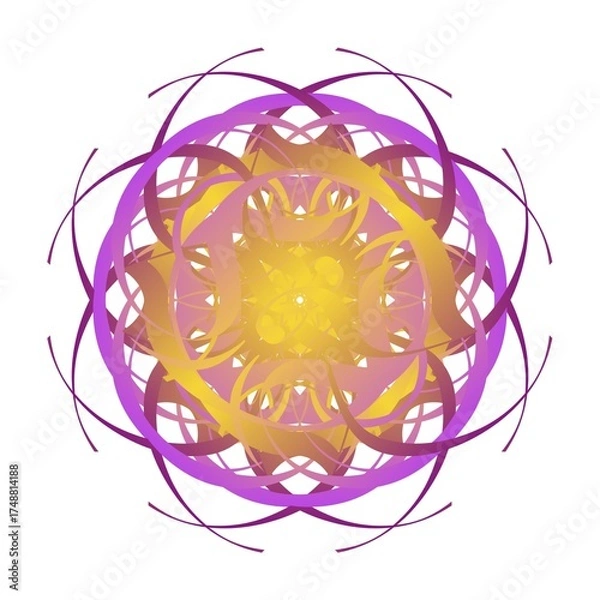 Obraz abstract mandala design