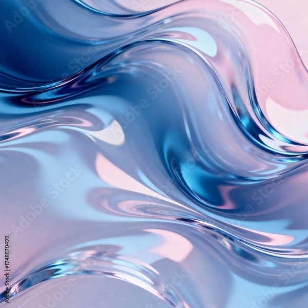 Obraz blue water background