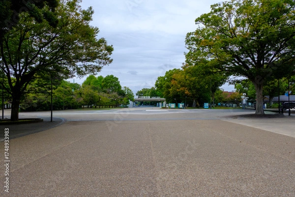 Obraz 上野恩賜公園の広場