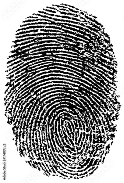 Obraz Empreinte Digitale - Fingerprint