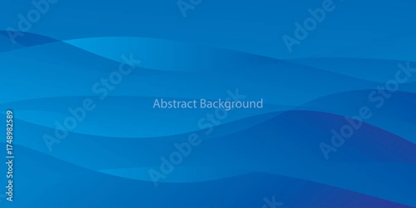 Obraz abstact background dark blue with gradient line. eps 10 vector illustration