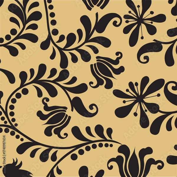 Obraz seamless floral pattern with flowers