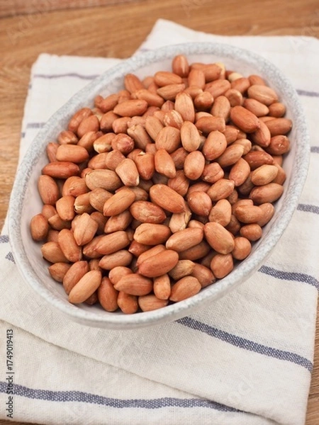 Obraz 유기농 견과류 땅콩, 음식, 간식