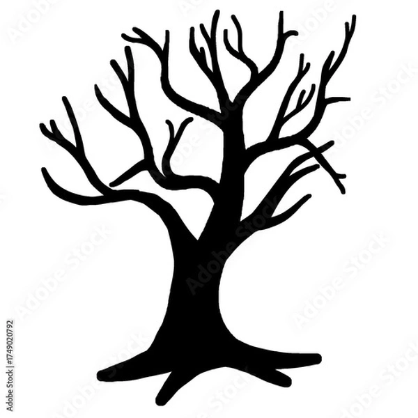 Obraz tree with roots