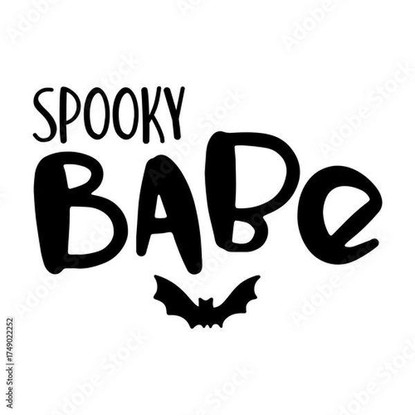 Obraz Spooky Babe svg 