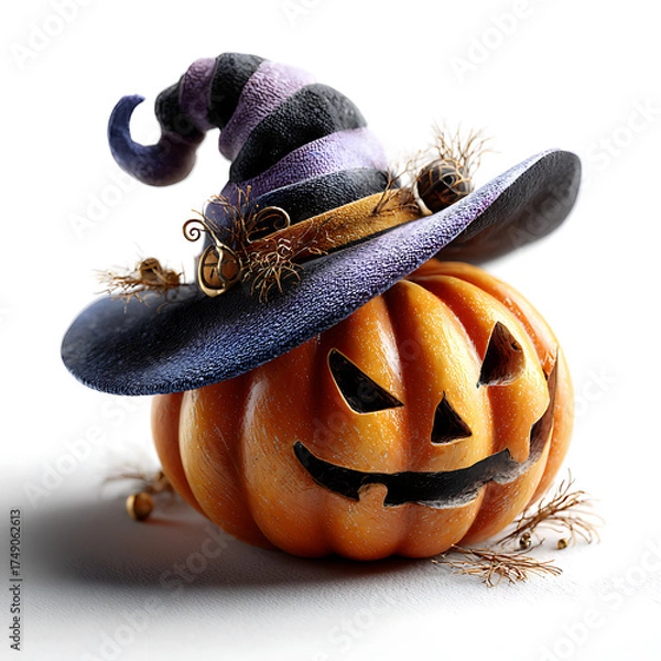 Fototapeta Halloween celebration pumpkin decoration indoor image festive close-up spooky theme