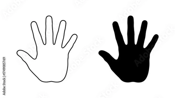 Obraz Bold geometric shapes create modern abstract design element